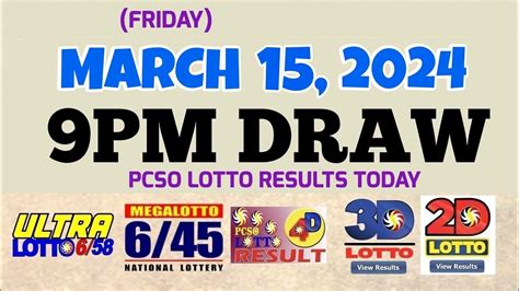 4d result today 9pm 2024